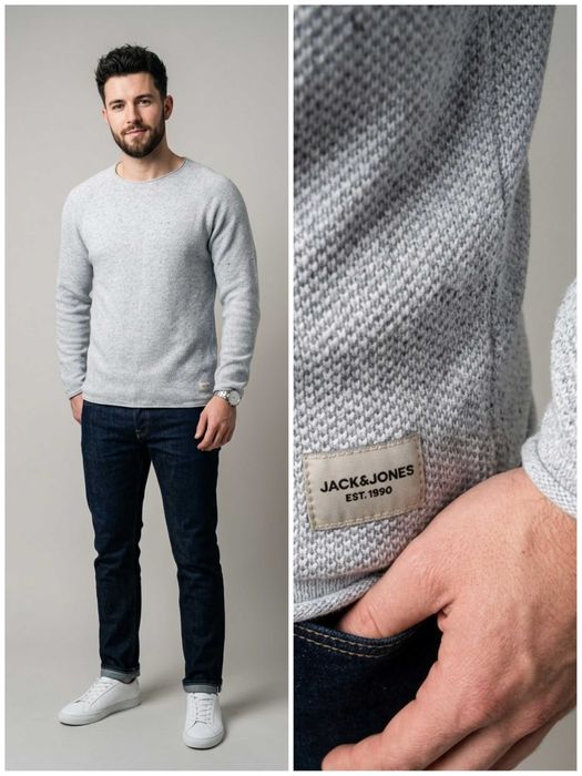 Літній чоловічий джемпер Jack & Jones (Данія) Розмір L