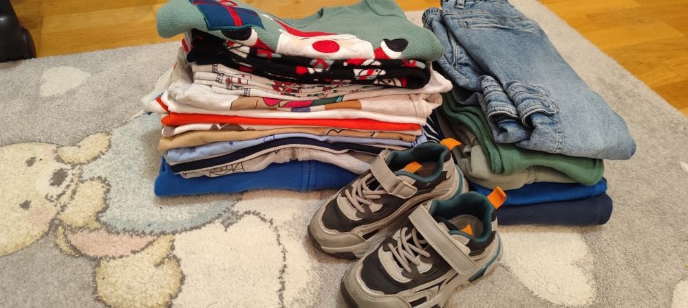 Пакет одягу на хлопчика 98-104