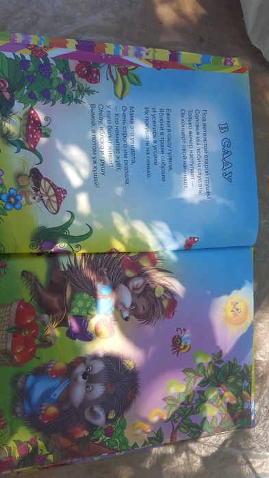 Яркая красочная детская книга