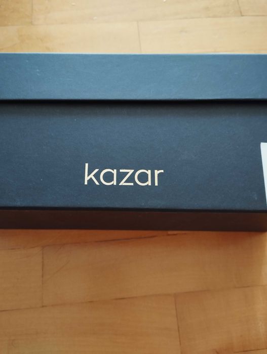 Damskie skórzane kapcie