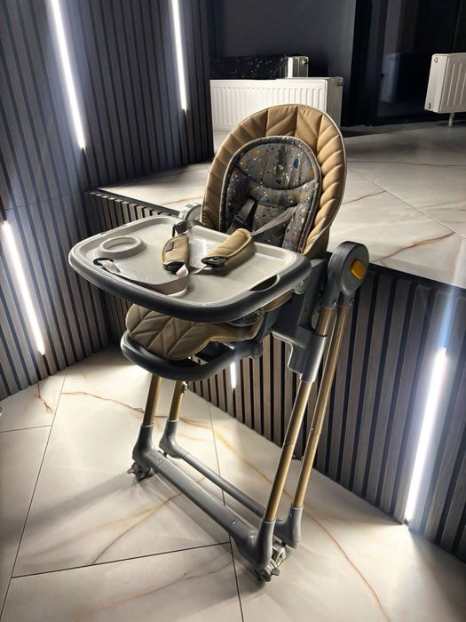 Стільчик для годування 2 в 1 Kinderkraft Lastree Wood