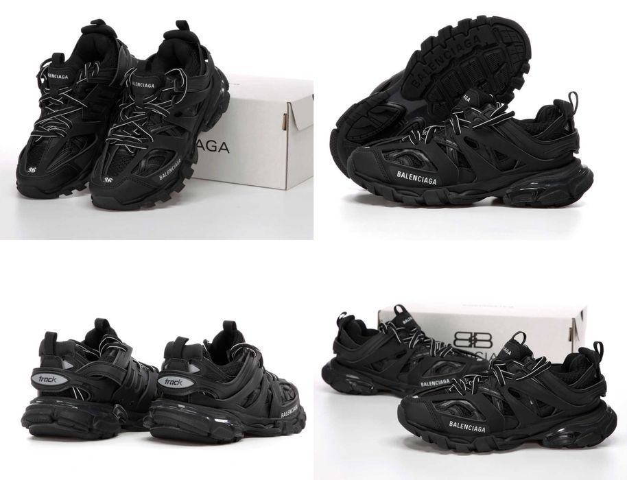 Кроссовки Balenciaga Track 3.0 Black 36-45 Хит Осени 2025! Купить! Топ