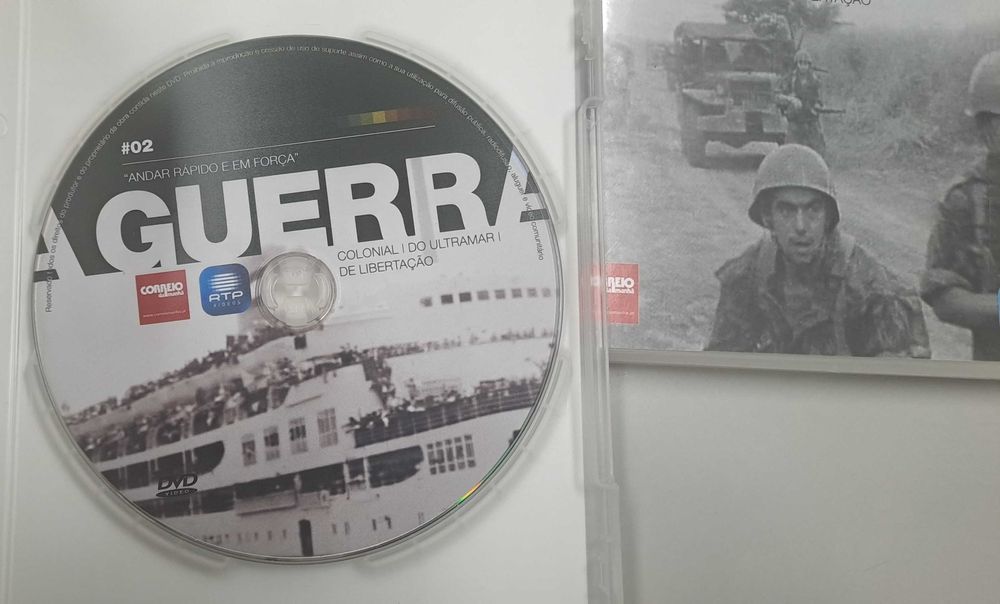 A Guerra (Colonial, do Ultramar) 1ª e 2ª Série RTP Joaquim Furtado (18 DVD)