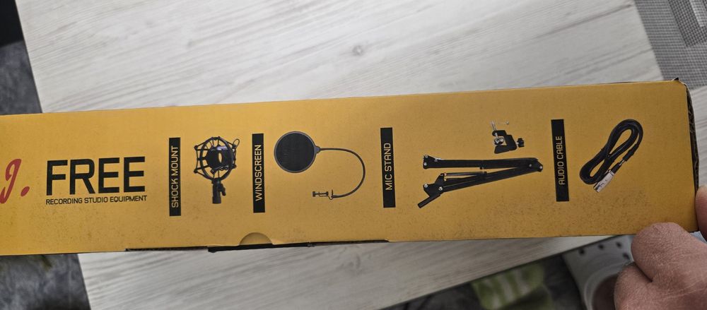 Микрофон music dj m-800