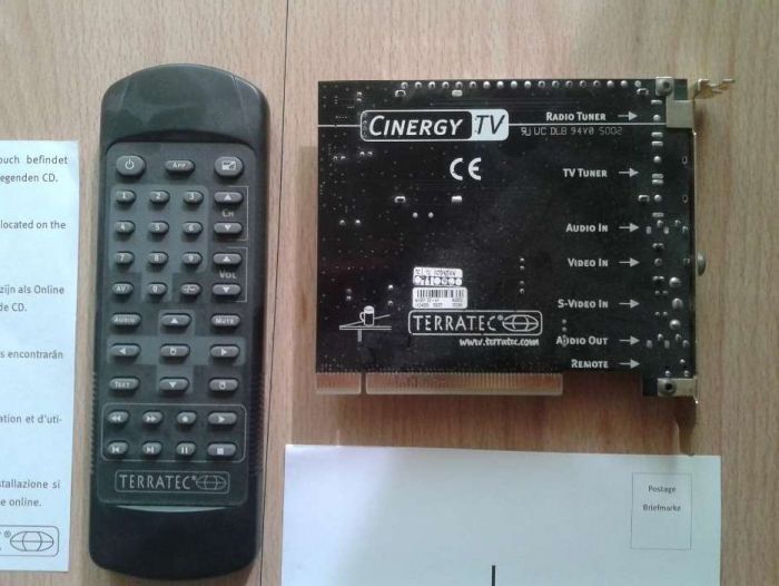 Placa Tv TerraTec Cinergy 600 Tv Radio Pc Desktop