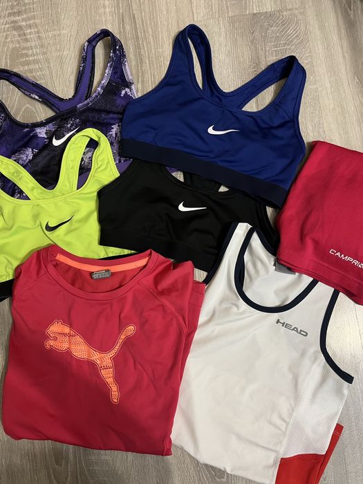 Спортивні топи найк/футболка Puma/спортивний одяг