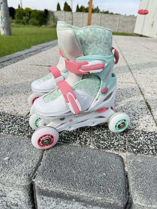 Rolki-Wrotki 3w1 Croxer Inez 26-29 / Fibre Mint S
