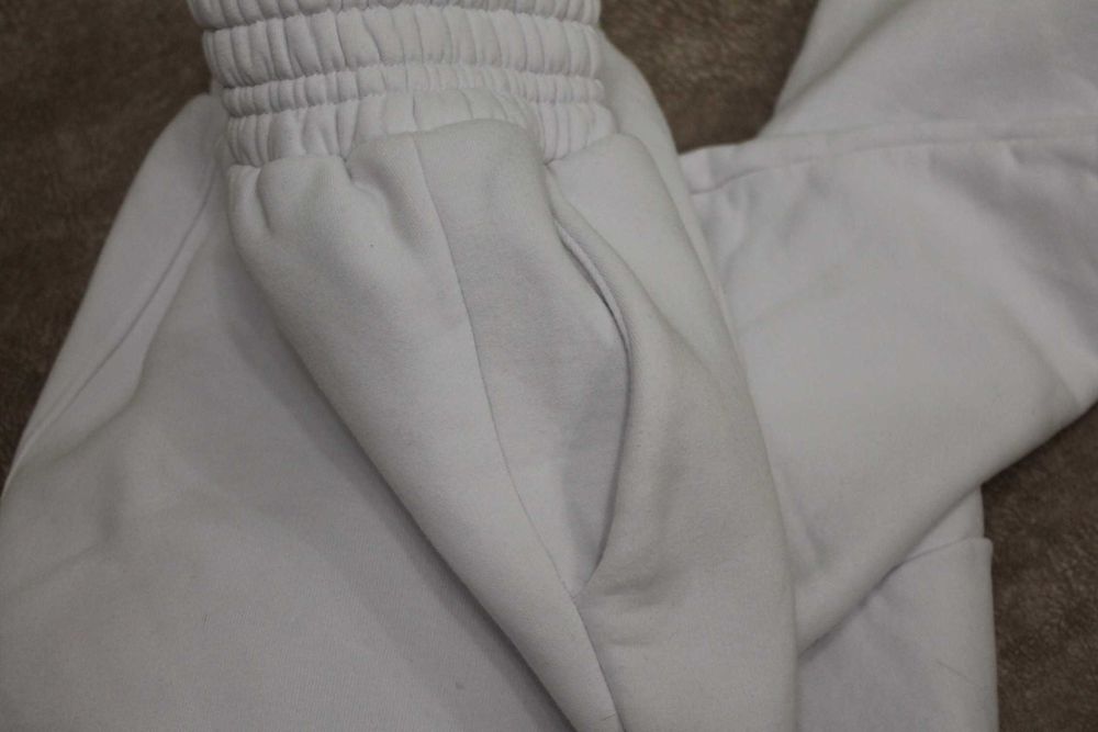 Женские трикотажные брюки на флисе джоггеры. Размер L