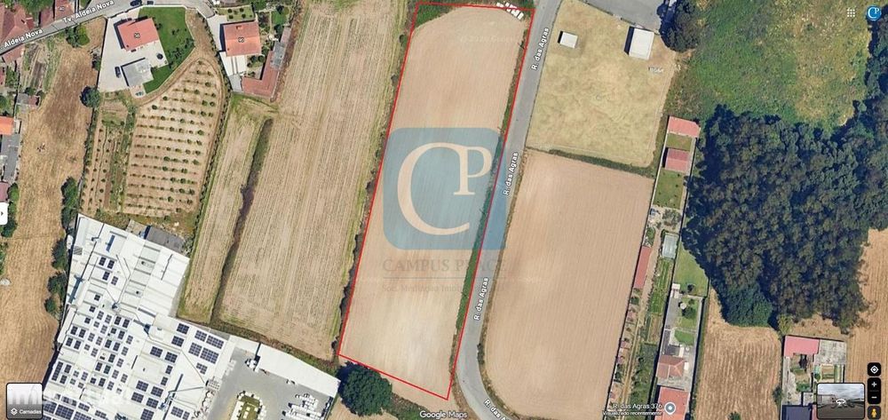 5,852 m² Plot in Castêlo da Maia for a Total of 9 Residential Units