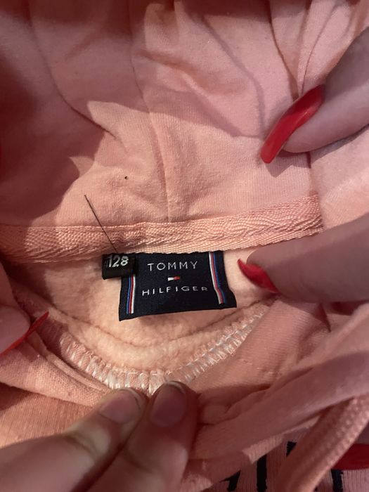 Dresik tommy hilfiger lososiowy