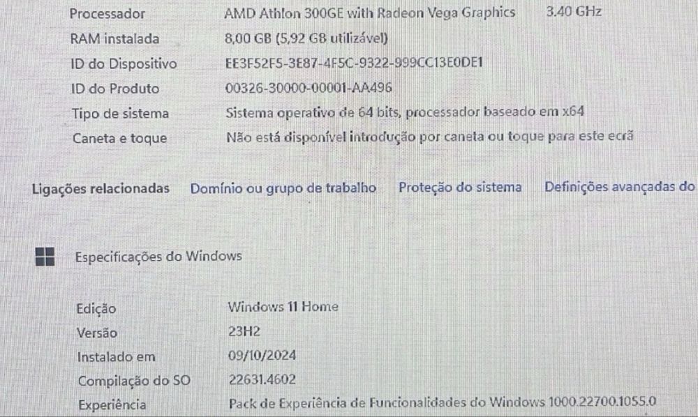 Computador em bom estado