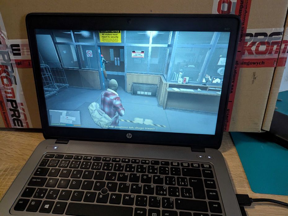 Laptop HP Ultrabook  proces i5 FORZA 5 GTA5 FAR CRAY 5 Cyberpunk 2077