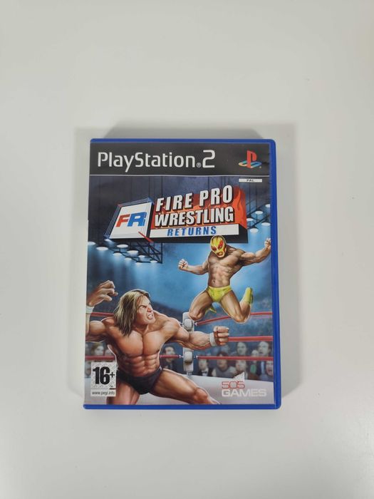 Fire Pro Wrestling Returns - PS2 PAL - Completo (C/ Manual)