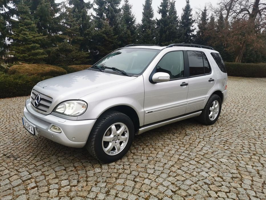 Mercedes-Benz ML Piękny Mercedes Ml 350 3.7 benzyna z gazem LPG full opcja