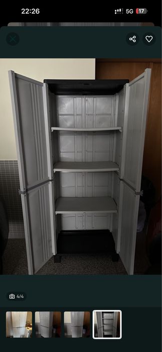 Armário grande PVC como novo