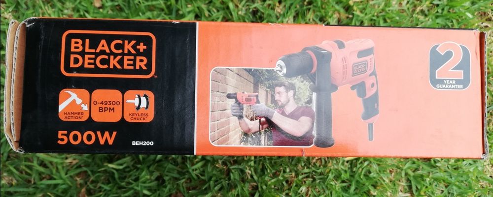 Berbequim Black & Decker 500W (Como Novo)