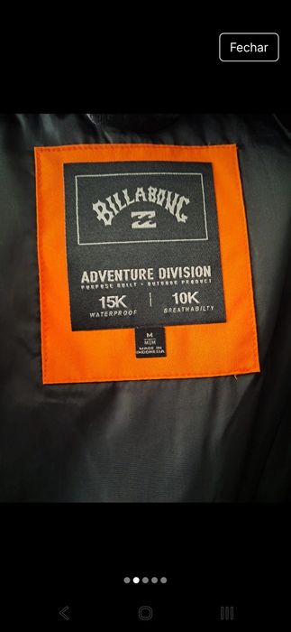 Casaco de Neve Billabong - Como Novo!