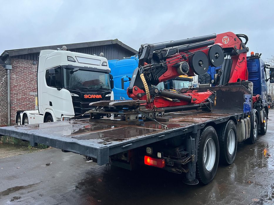 Volvo FH460 8x4 Grua PM85 Ton