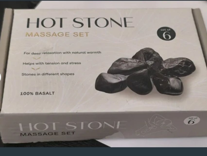 2 kits de Pedras Quentes para massagens