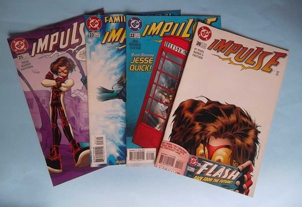 IMPULSE - DC COMICS - Derivado do FLASH - 4 comics