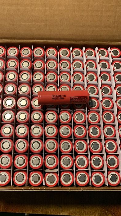 Li-ion высокотоковый аккумулятор ICR  LG 18650 HE2 2500mAh 20A