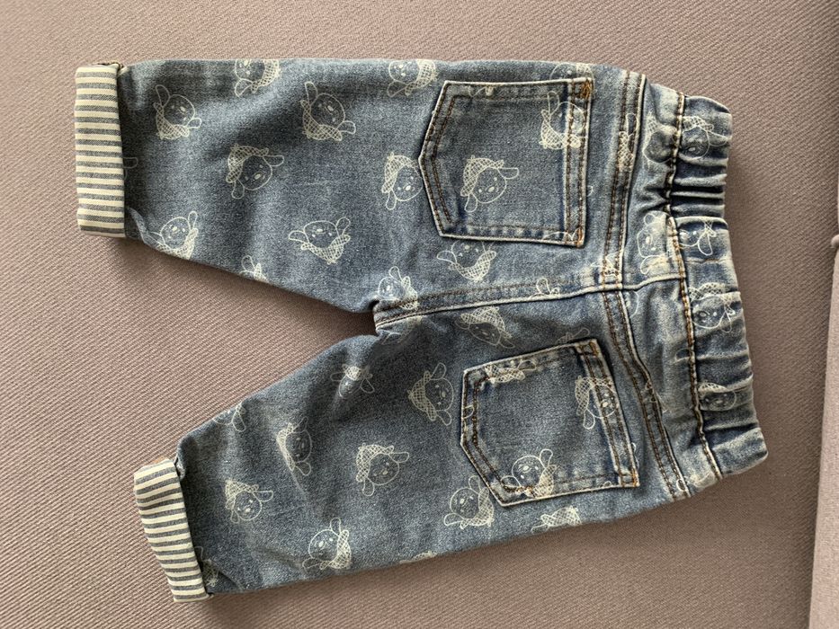 Spodenki jeansowe 74