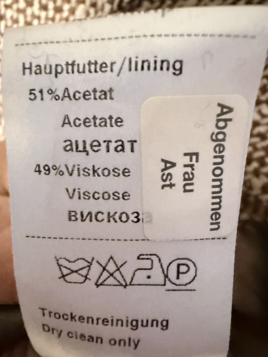 Żakiet. Kolor jak na zdjeęciu