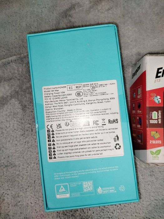 Honor 8X Max 4/128 (диагональ 7.12") + хороший комплект