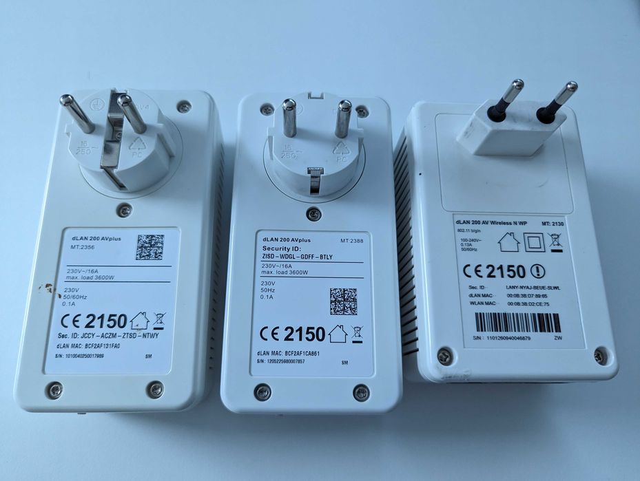 Powerline Devolo 200 AV Plus + 200 AV Wifi64862474094721122