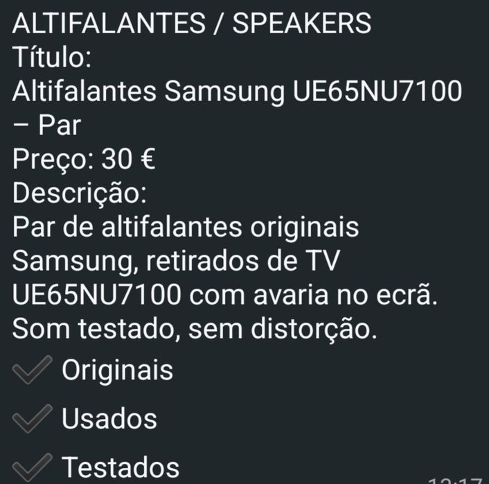 Componentes de Smart TV SAMSUNG UE65NU7100/ UE65NU7100WXXC
