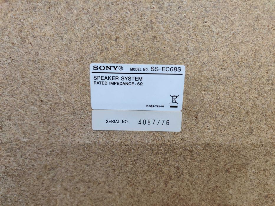 Głośniki Sony SS-EC68S