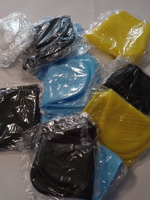 Gumowe ochraniacze na obuwie. Rozmiar S. Zestaw 12 post 24 sztuk