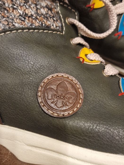 Botki sneakersy damskie Rieker Antistress  38