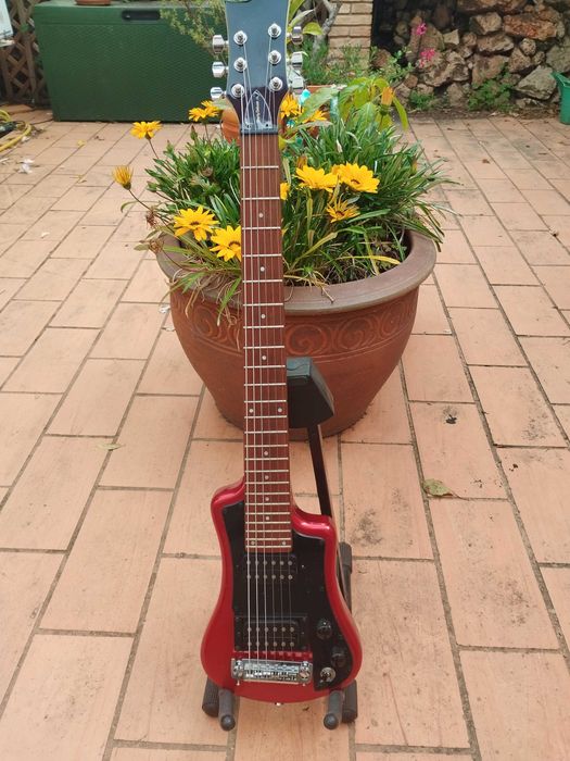 Höfner Shorty Deluxe Electric Travel Guitar / Guitarra