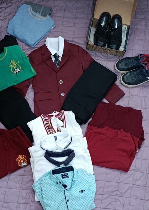 Одяг для хлопчика. Шкільний та повсякденний