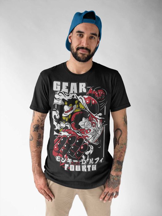 T-Shirt Luffy Gear Fourth One Piece Anime