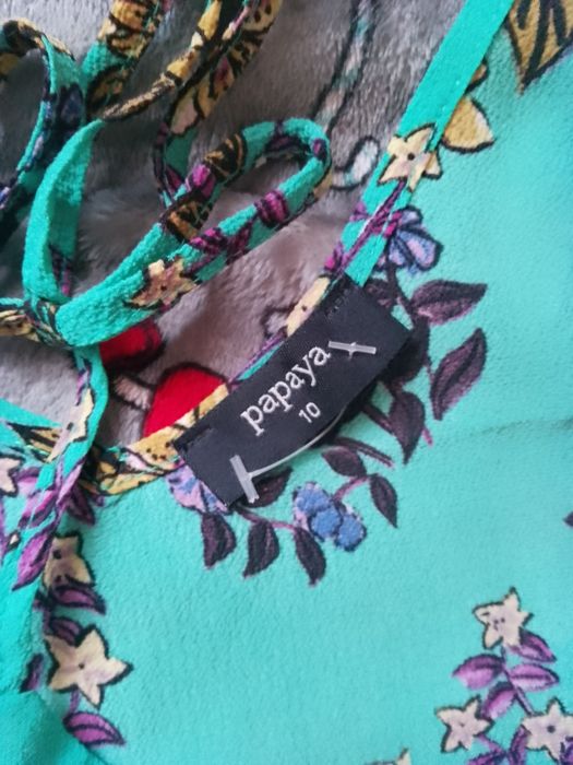 Nowa sukienka PAPAJA  rozmiar 10 EUR 38 S/M
