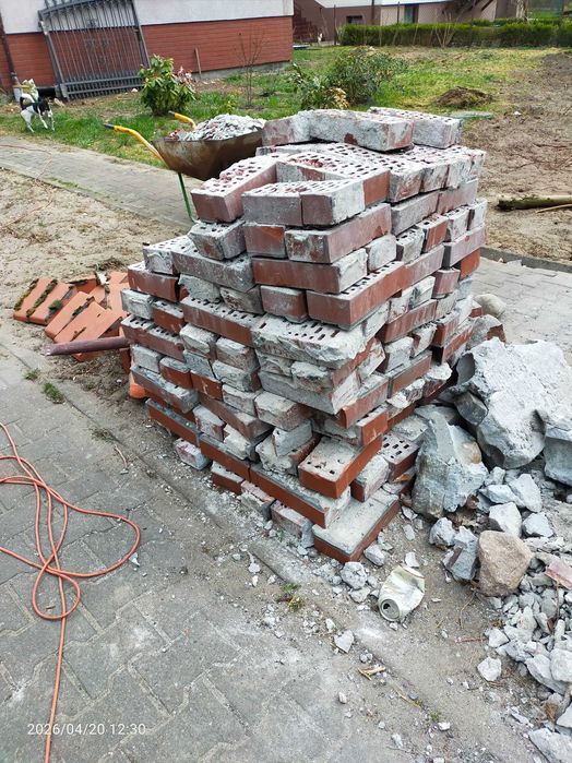 Cegła klinkierowa z rozbiórki