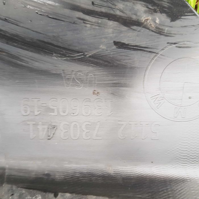 dyfuzor zderzaka tył BMW X5 F15