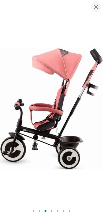Дитячий триколісний велосипед KinderKraft Aston Rose Pink