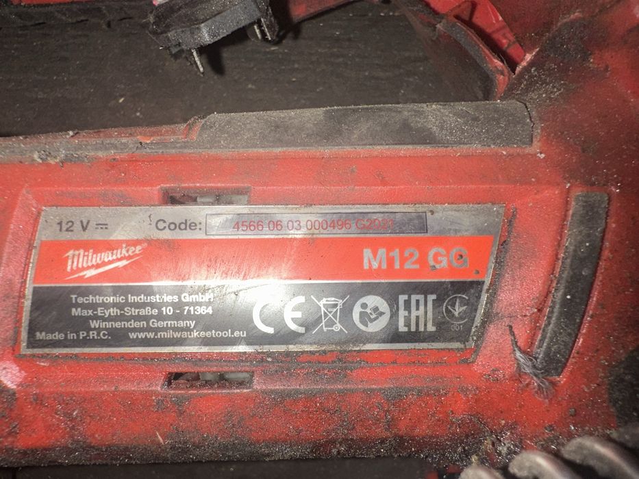 Części Milwaukee M12 GG