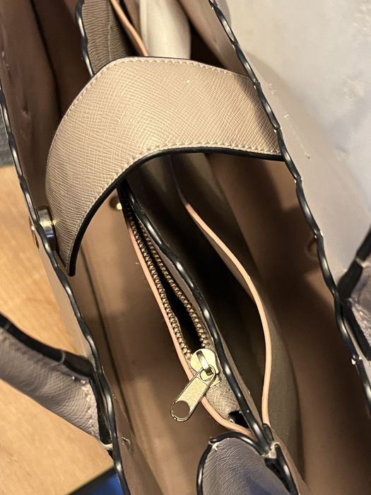 Torebka tote bezowa h&m