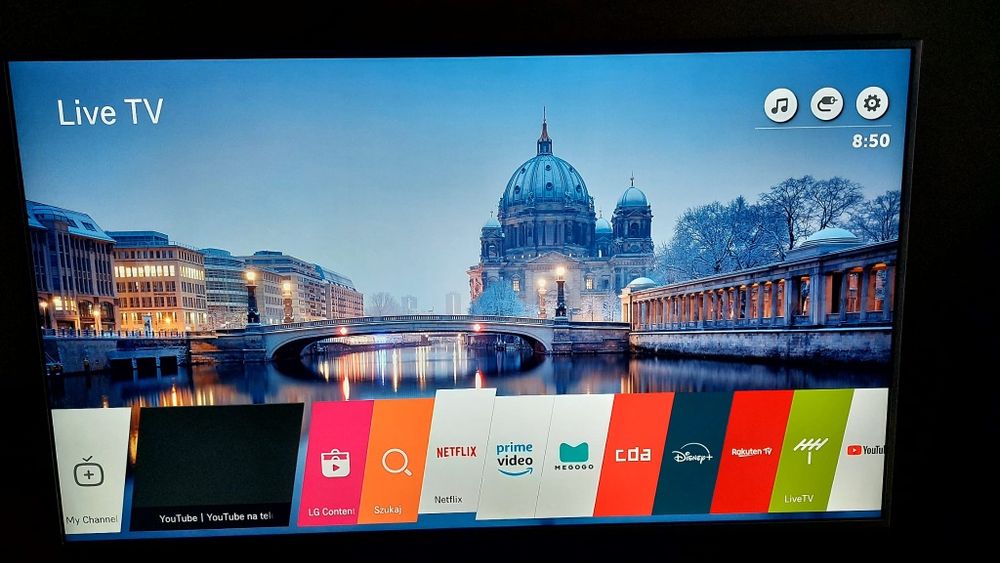 Telewizor LG UHD 4K- 100Hz SMART-TV DVB-T2