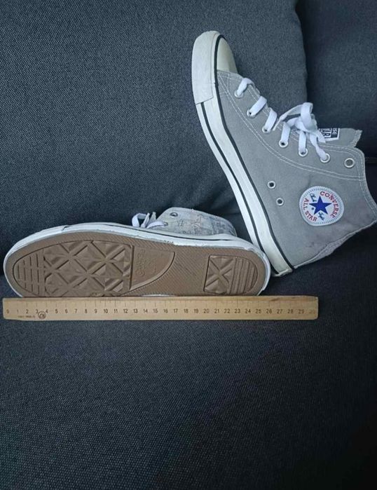 Сірі кеди converse розмір 40