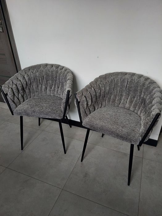 Krzesła plecione NOWE fotel