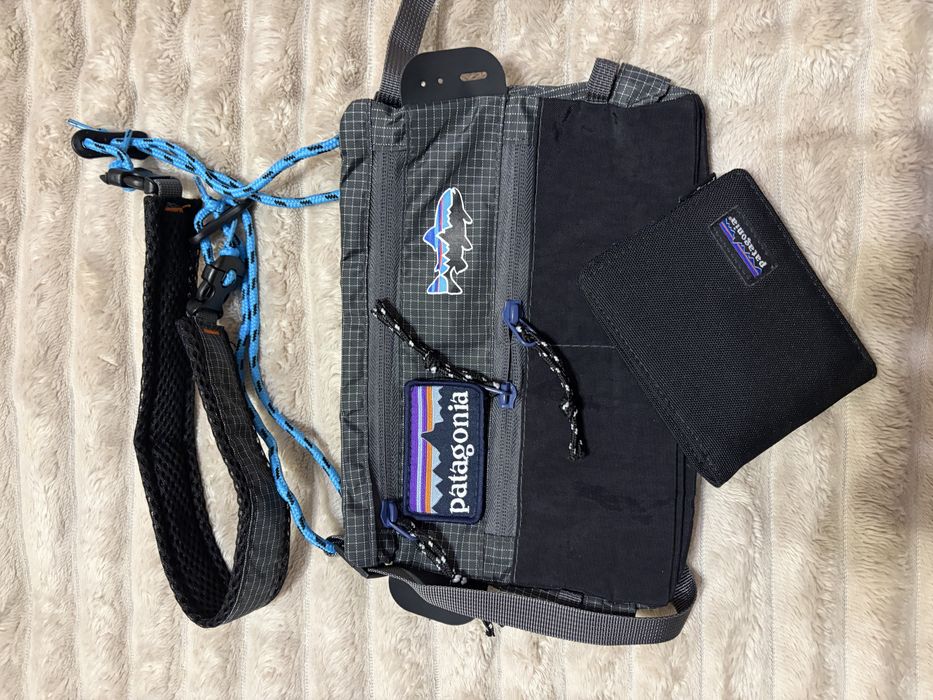 Сумка через плече Patagonia + гаманець в Ідеалі