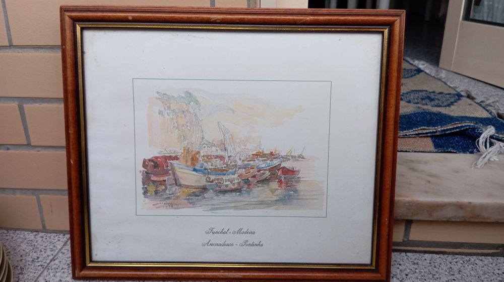 Quadro Funchal-Madeira 31cmx37 cm