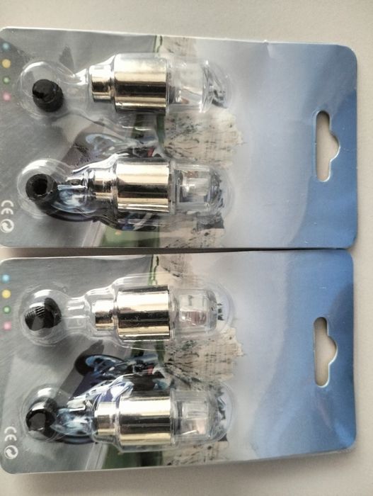 Luzes azuis para jantes