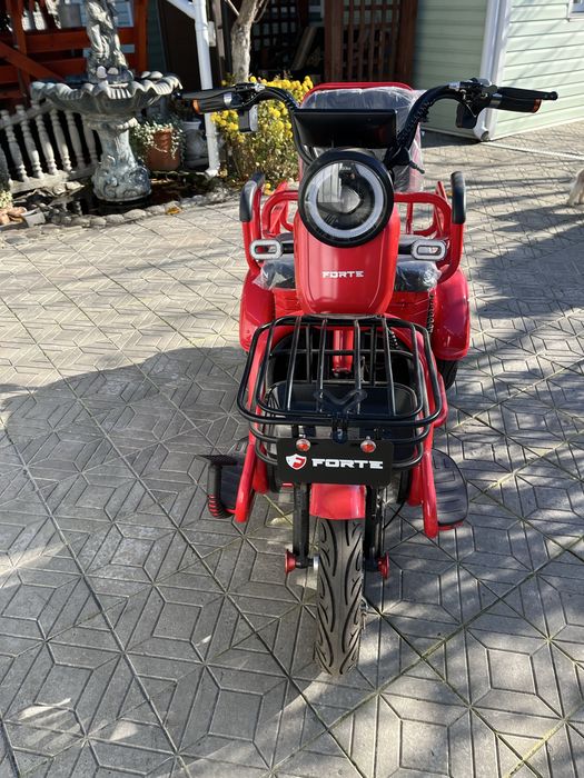 Електричний трицикл Forte Cargo P650