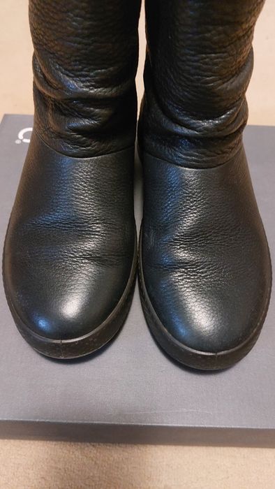 Чорні черевики ECCO  ukiuk 2.0, р.39. Стан ідеальний.